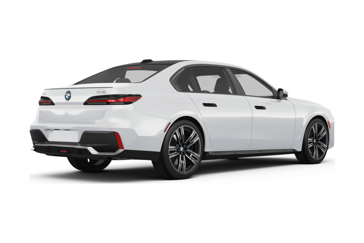 BMW 7 Series - Back view BMW 7 Series - Back view